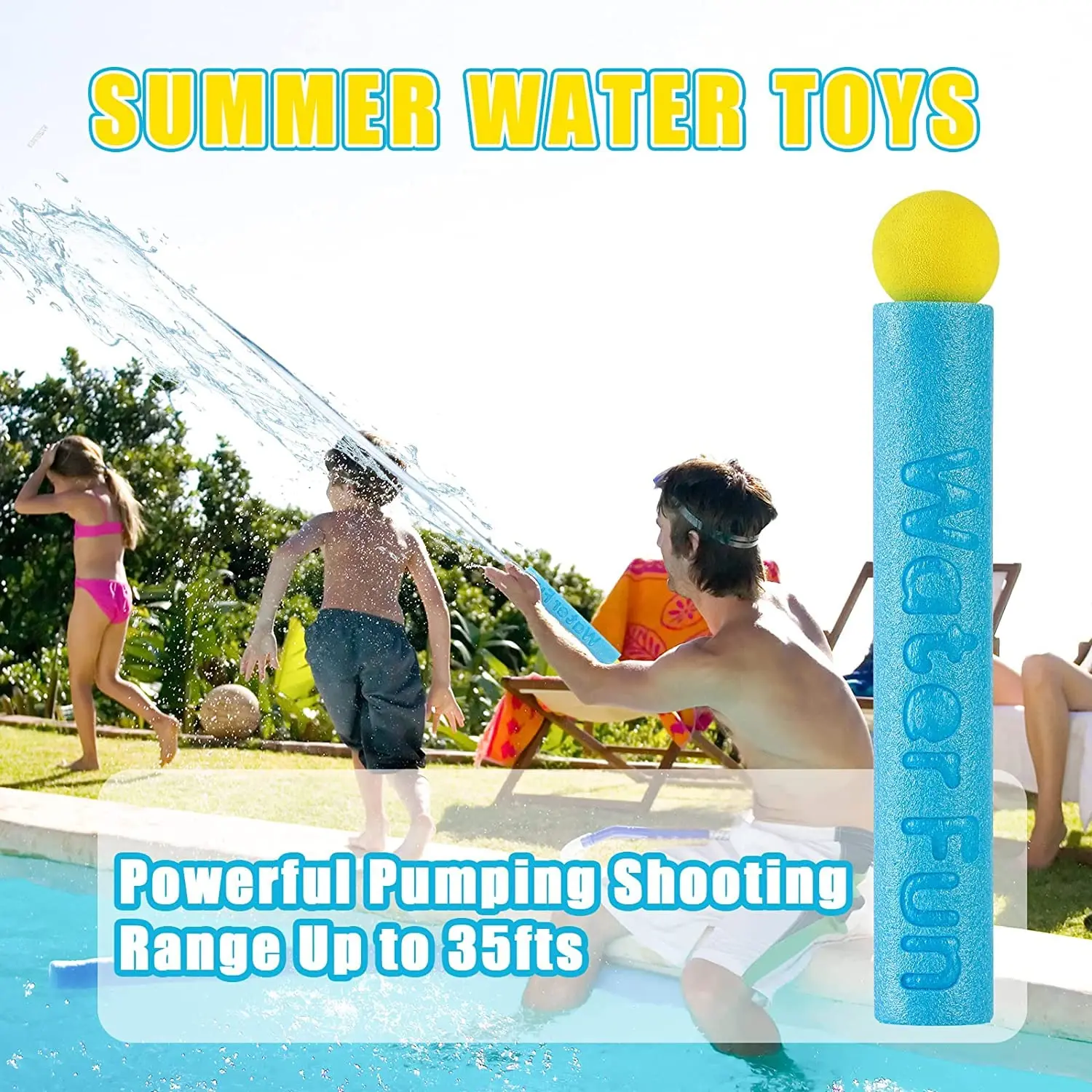 10 Packungen Wasser pistole für Kinder Sommer Schaum Wasser pistole Spielzeug Wasser Squirter Soaker Blaster Außen pool Strand Spiele Spielzeug