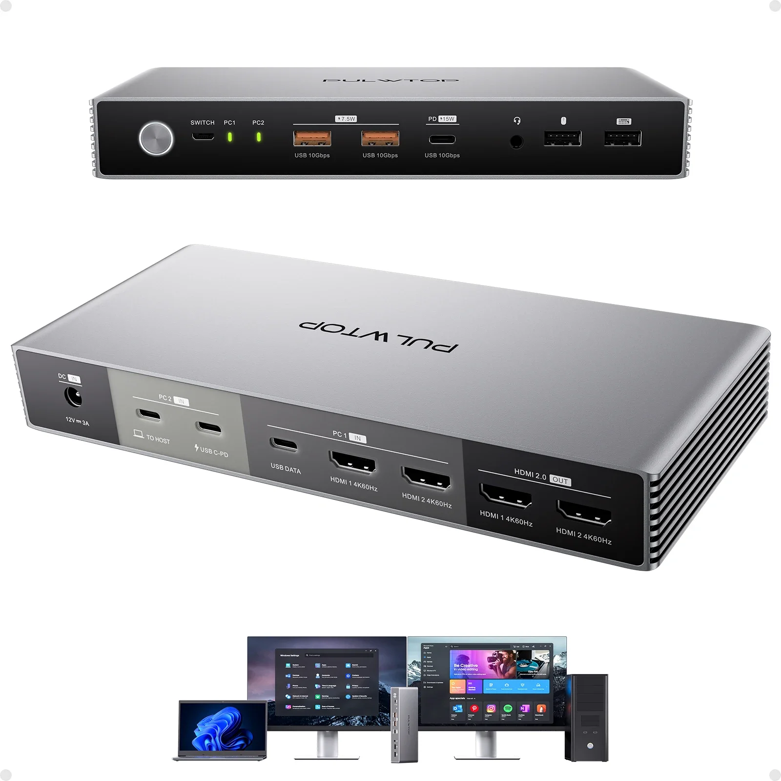 4K Kvm Switch Docki… - image