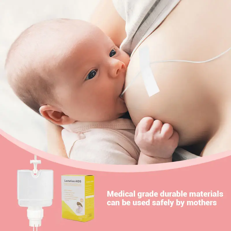 HOT SALE Breastfeeding Newborn Essential- BPAFree Supplemental Nursing System Baby Nutrition Feeding Bottle Combo Baby Feeding