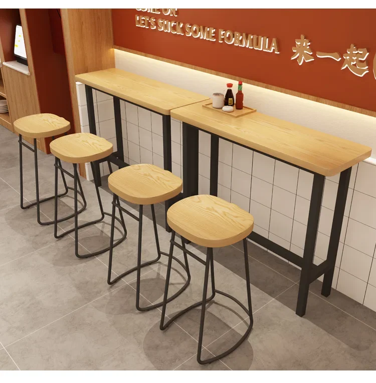 Chain snack bar, hamburger restaurant, table and chair combination,