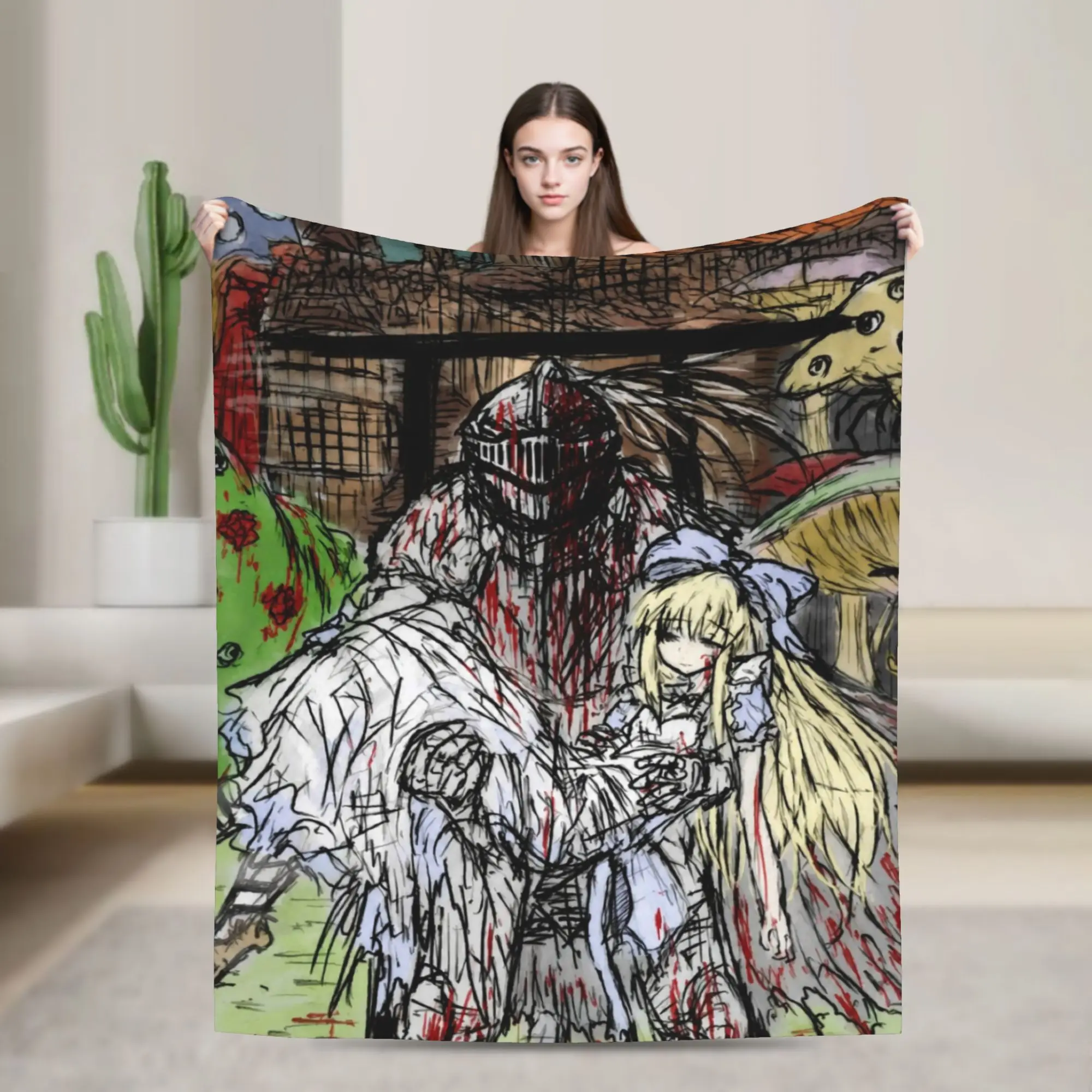 New Black Souls game Blanket Ultra-Soft Flannel  Relax Throw Blanket Machine Washable