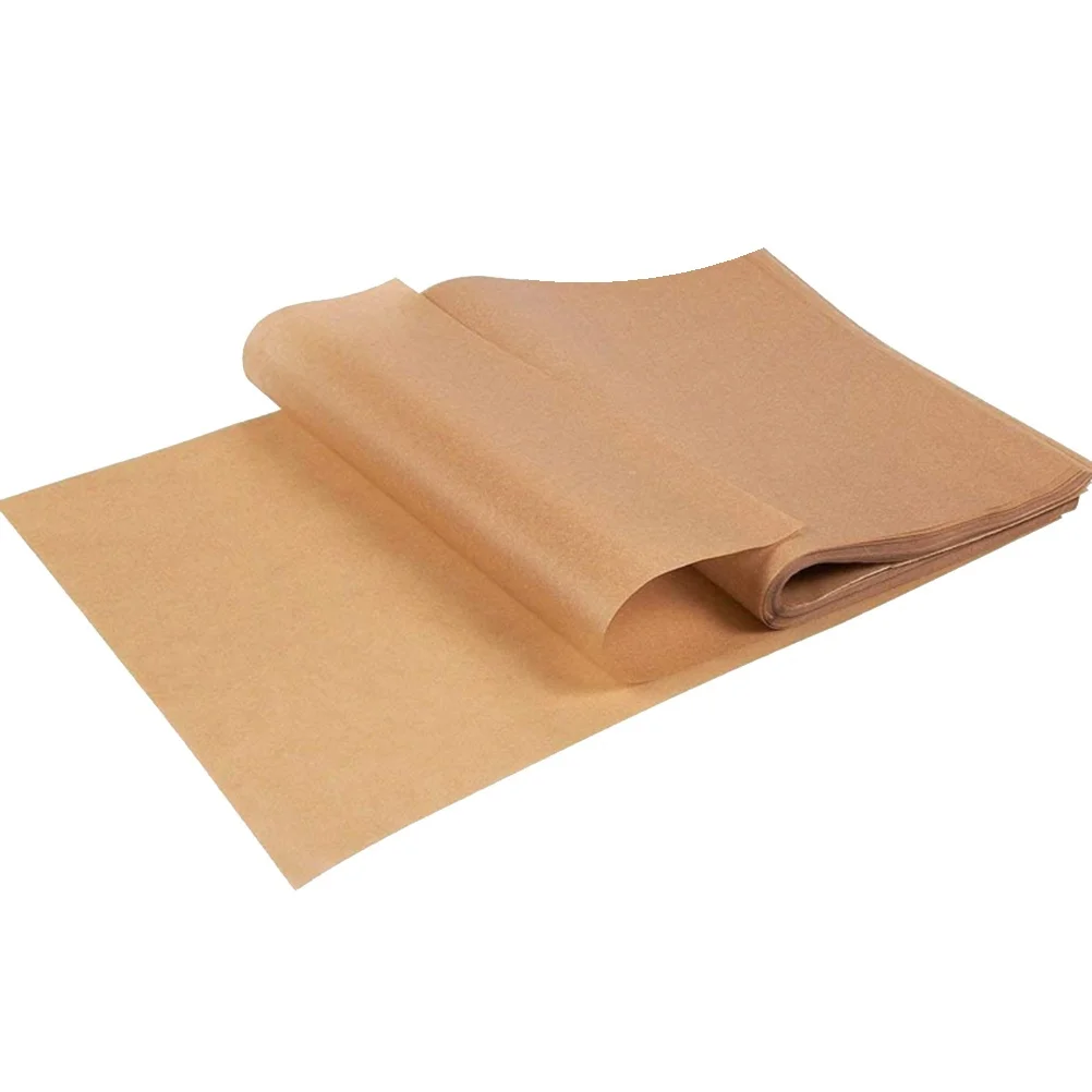 

100pcs 30X40Cm Baking Parchment Paper Non-Stick Oven Liner For Cookie Baking Unbleached Disposable Sheets High Temperature