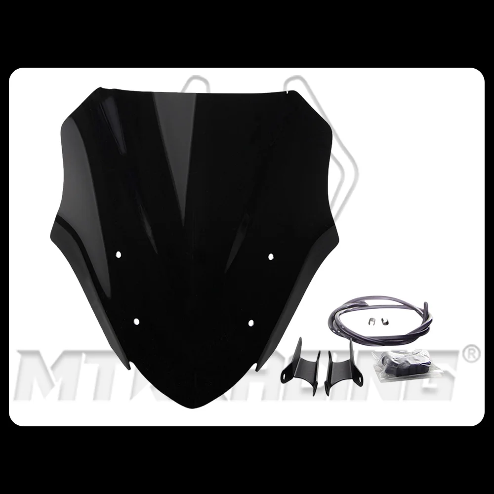 For KAWASAKI Z900 2017-2020 Motorcycle Accessories Windshield Wind Deflector Windscreen Short Version
