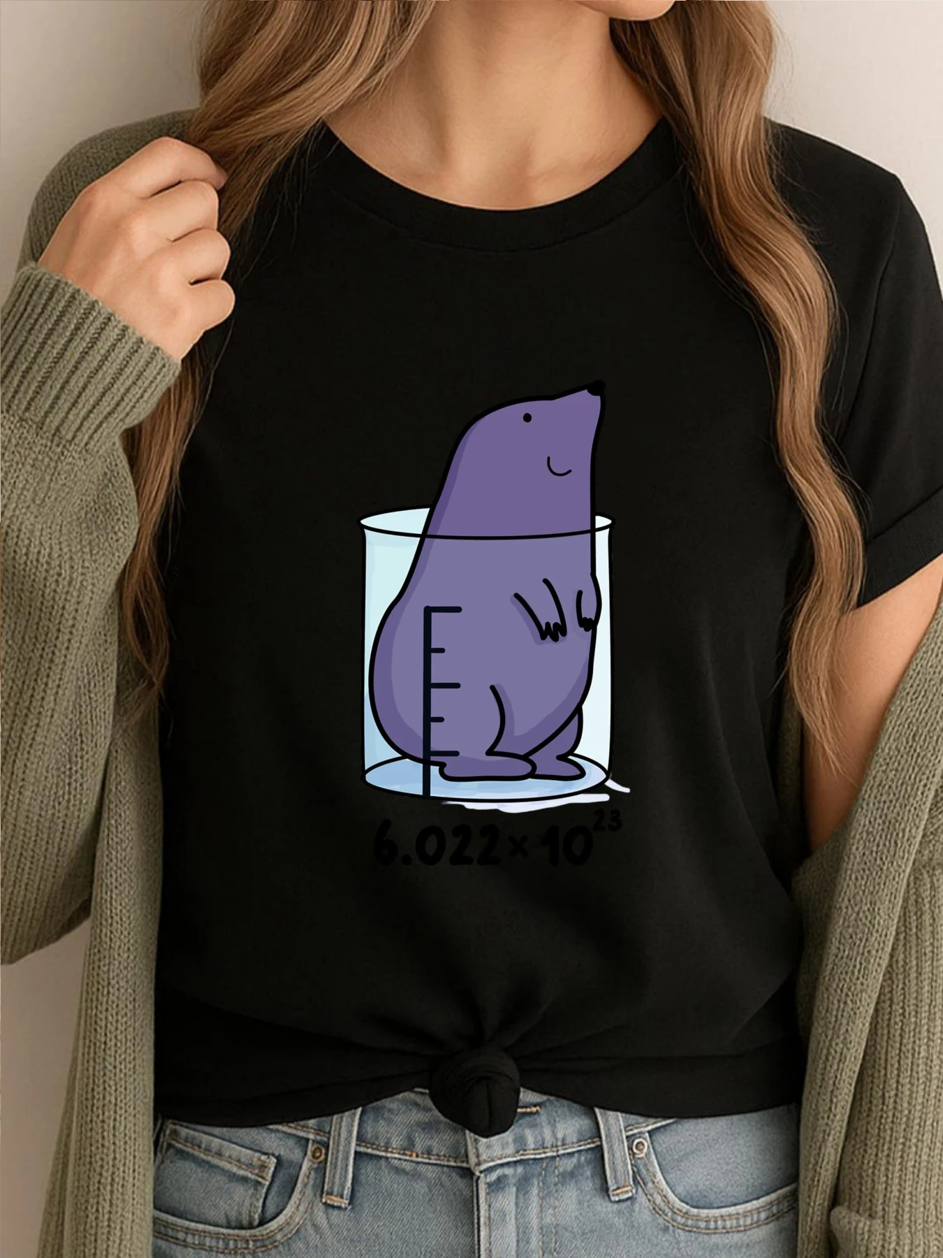 

Chemistry Mole Funny Animal Puns Mens Clothing Plus Size Anime T Shirts Retro Tshirt Funny Graphic Tees