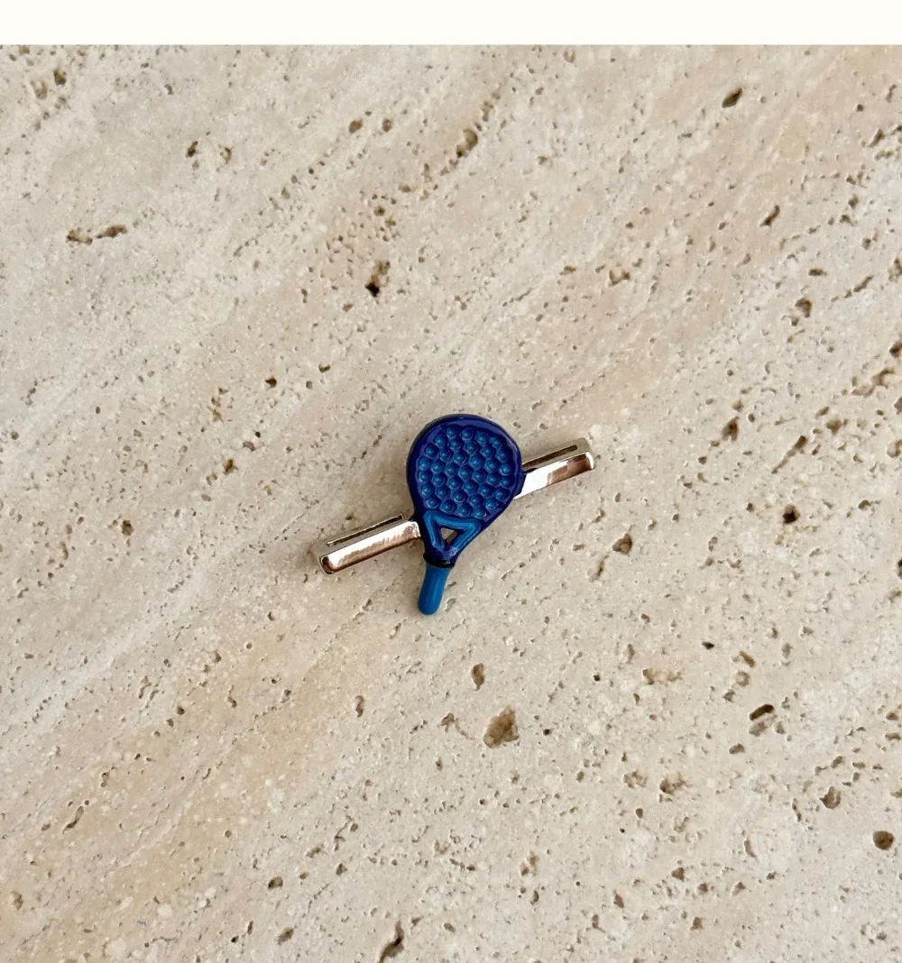 WHOOP Tennis Charm Clip Racket Design Athletic Style Pendant Smart Band Jewelry Accessory