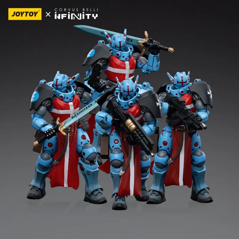 1/18 Joytoy Action Figure Infinity Panoceania Knight of Santiago Hacker Anime Collection Model Toy PVC Boy Christmas Gift