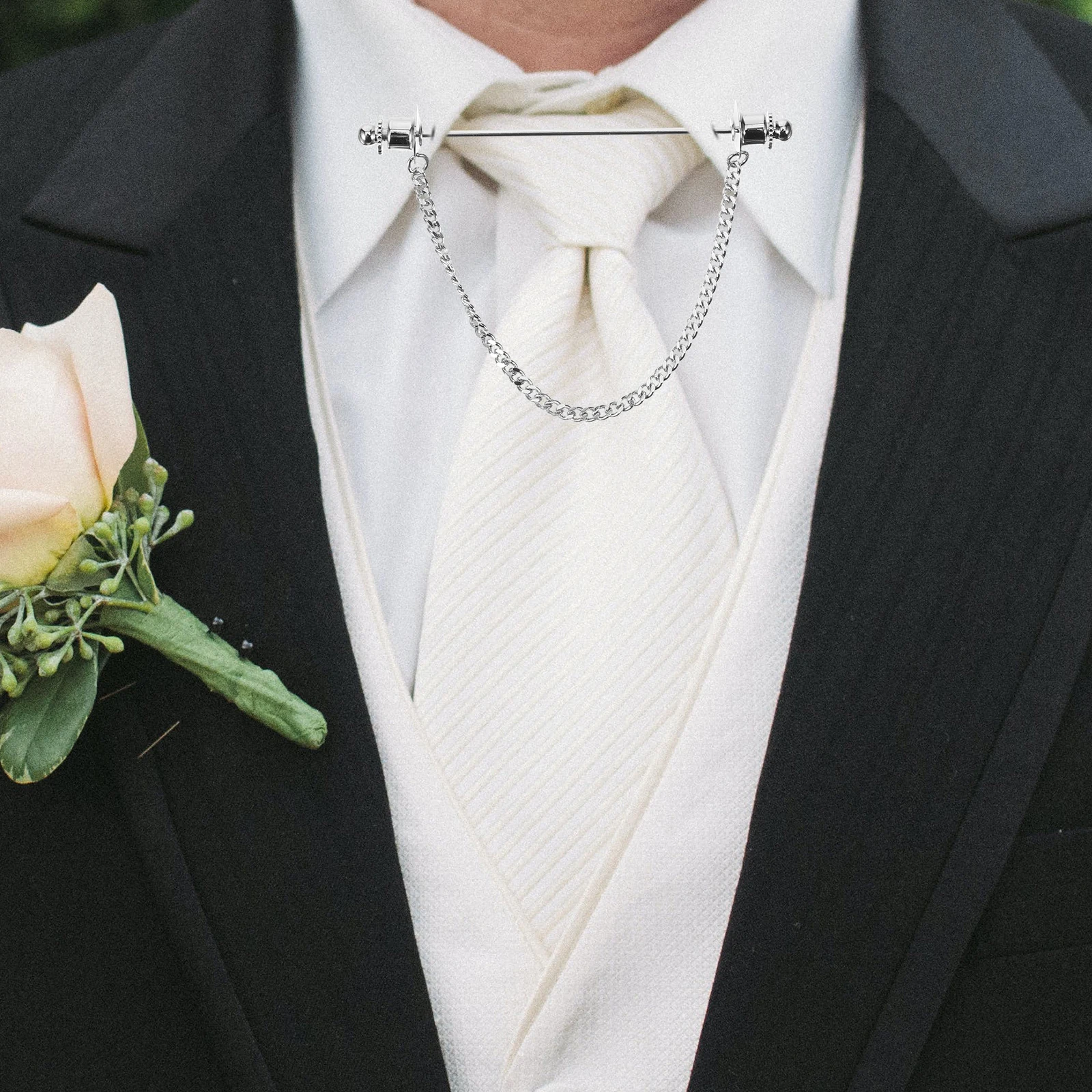 

Collar Bar Brooch Buckle Fashion Suit Pin Decorate Tie for Men Men's Boutonniere