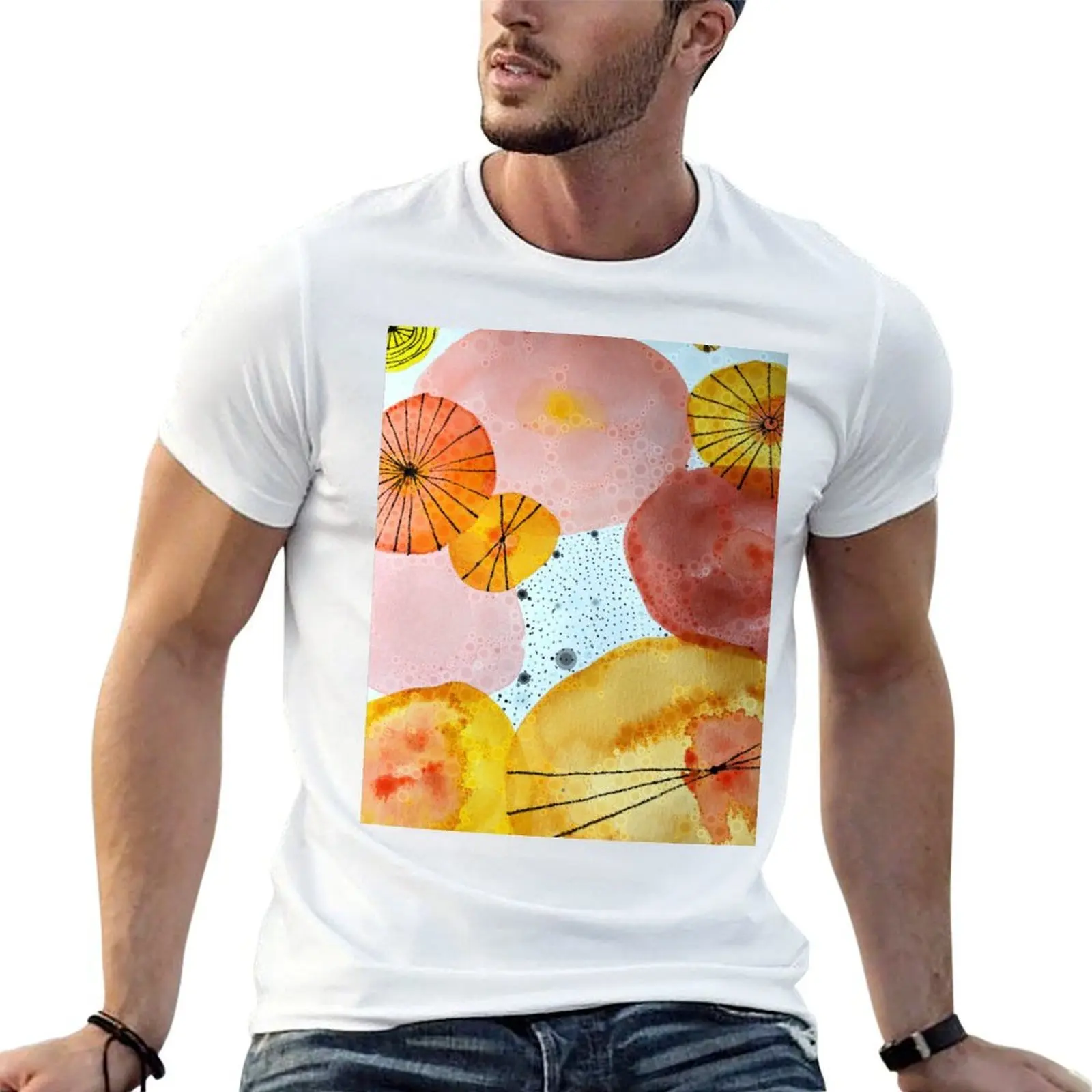 Moments of Happiness Surrounded Her Like Sunshine T-Shirt anime shirt Luxury man big and tall t shirts for men