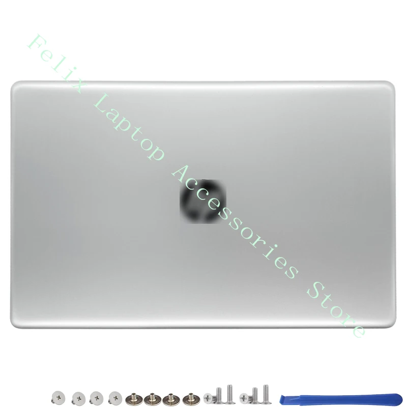 Neue Laptop tasche für HP 17-by 17-ca 17t-cr 17q-cs 470 g7 lcd hintere Abdeckung/vordere Lünette/Handballen auflage/unteres Gehäuse/Scharnier L22504-001 Silber