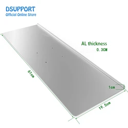 Keyboard Tray with VESA Mounting Hole 100x100mm for DIY Stand Working Keyboard Holder