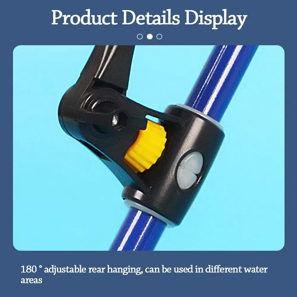

Portable 2.4M Fishing Rod Bracket Thickened Dual Purpose Fishing Rod Holder Universal Support Telescopic Fishing Rod Fishing