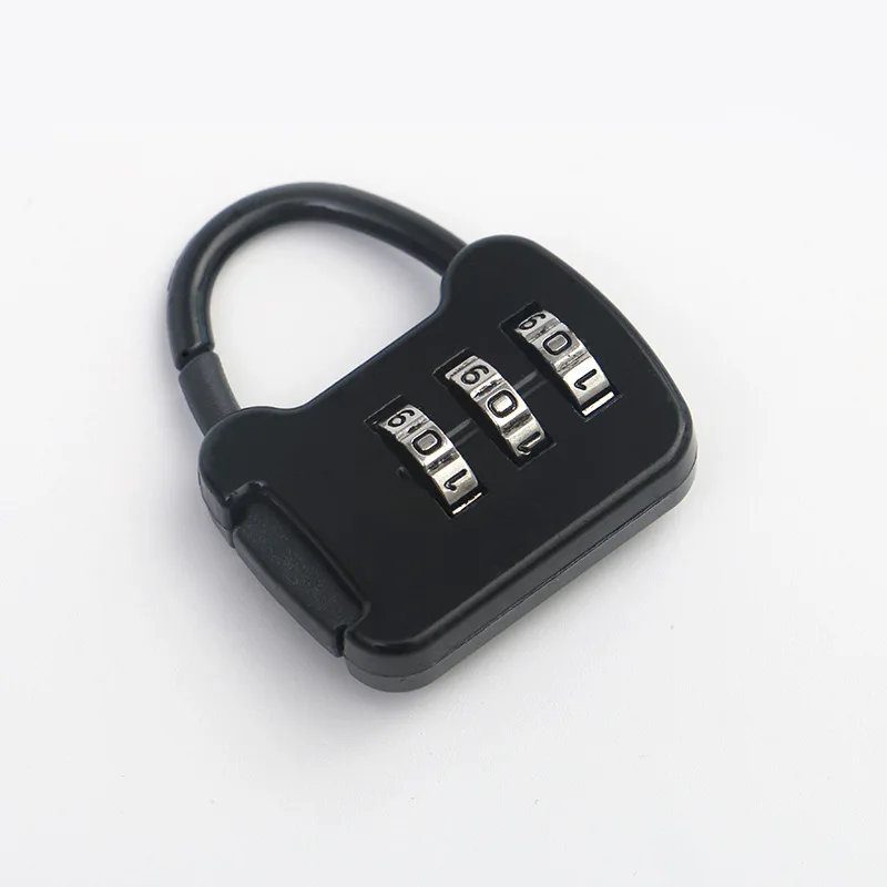 Color Mini Password Padlock Trolley Case Password Lock Student Dormitory Cabinet Password Lock Backpack Zipper Lock