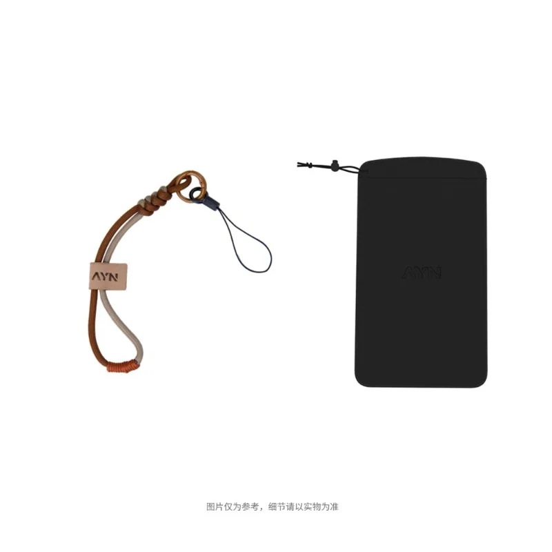 المزدوج شاشة الوجه يده الألعاب الملحقات قبضة الغطاء الواقي حقيبة التخزين الحبل المقسى فيلم حقيبة ملابس ناعمة ل AYN THOR #6