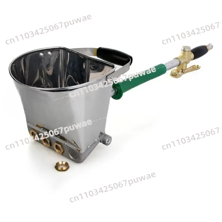 Spray Gun, Cement Sprayer, Hopper, Mortar Spraying Machine, Plastering and Printing, Unique Wall Power Building