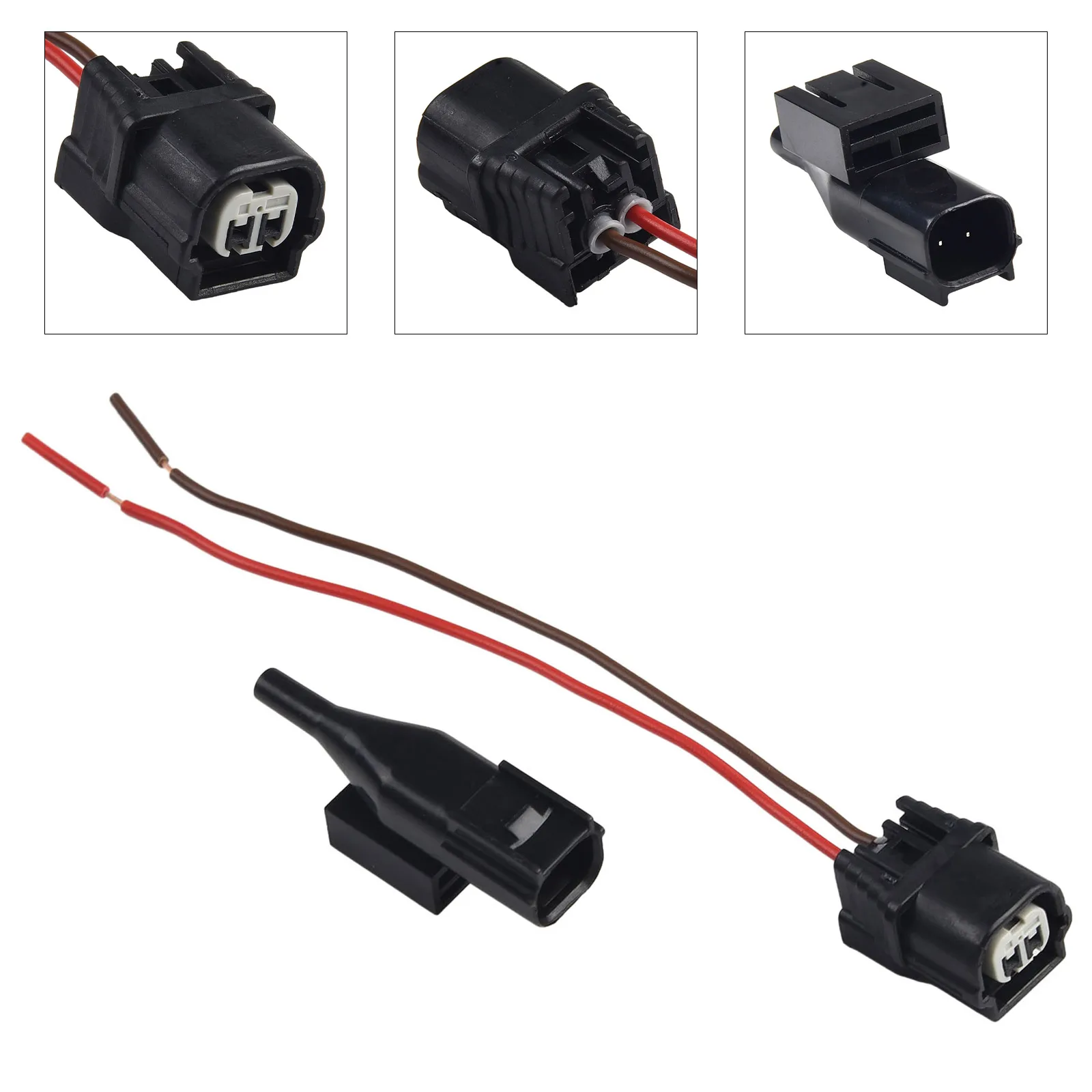 Brand New Sensor & Connector Air Temperature 2X 80525-T2F-A01 80525-TBA-A01 Accessories Parts For Honda For Acura