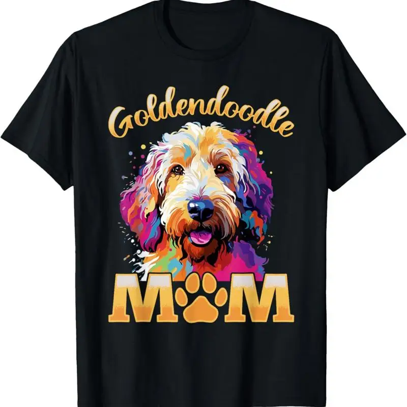 Goldendoodle perro raza mascota mamá camiseta