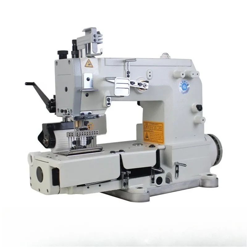 Elastic belt pull waist rubber band machine, upper strip trouser machine Industrial sewing machine, stretch sewing machine