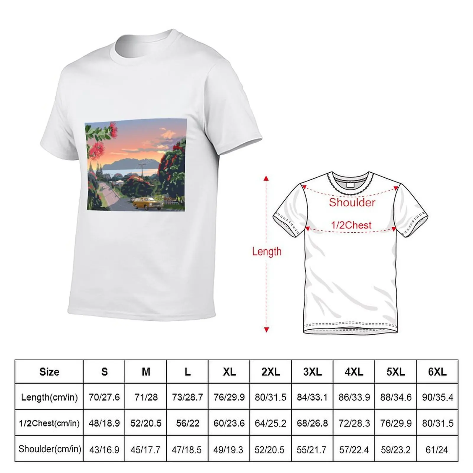 Great Barrier Island - Road to Leigh T-Shirt topping cute clothes t shirts for men graphic