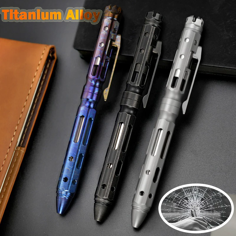 Titanium G2 Tactical Pen EDC Multifunctional Tools Emergency Glass Breaker Outdoor Survival Writing Pen Valentines Gift