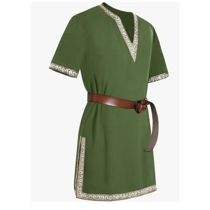 Cubic Element Mens Viking Knight Renaissance Tunic