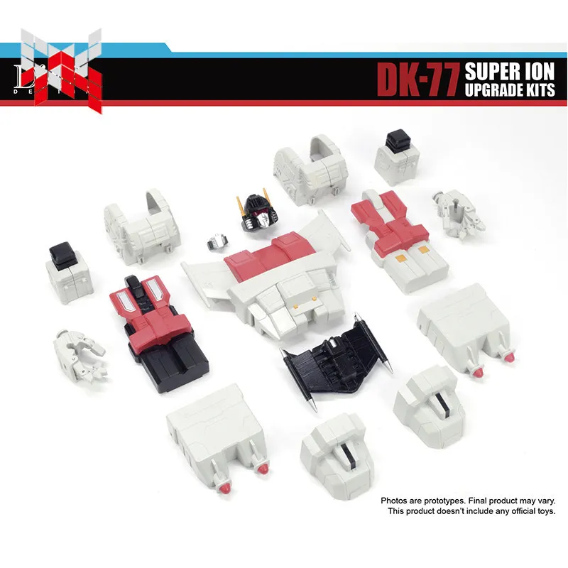 DNA DESIGN DK-77 Upgrade Kits for Transformation Superion Super Ion  Action Figure Accessories Upgrade Parts Fans Peripheral Kit
