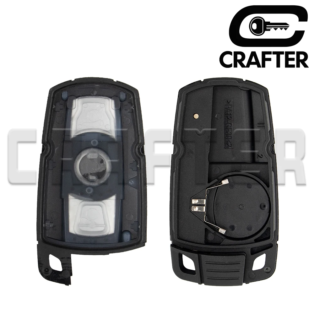 Llave Crafters BMW CAS3 ID 46 CHIP 315/315LP/433/868MHz KR55WK49127 llave remota de coche para 1/3/5/X5/X6/Z4 E Series CAS3 con corte de llave