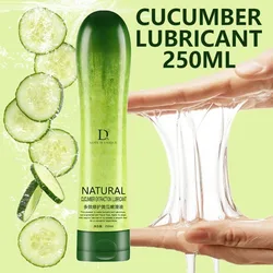 Lubricant Gel for Sex Water Based Cucumber Lubrication Vagina Anal Sexo Grease Personal Lube Body Massage Oil Masturbation Toys