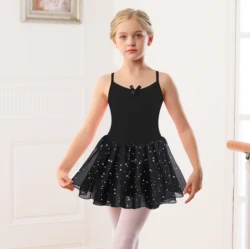 Ballet Leotard for Girls Dance Skirt Camisole Ballerina Dress