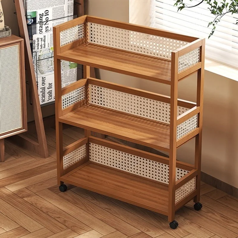 portable-children's-bookshelf-under-desk-bag-rack-home-use-small-cart-snack-storage-rack-stand-alone-floor-mounted-organizer