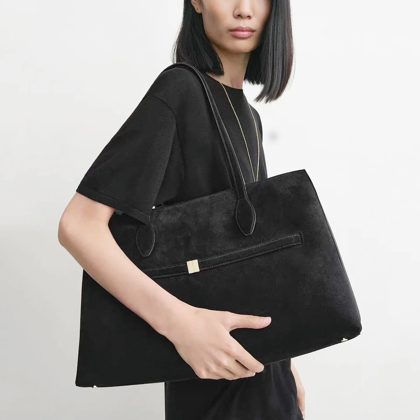 

Повседневная кожаная замшевая сумка-тоут, женская мягкая бархатная лоскутная сумка-тоут, высококачественная стеганая сумка из воловьей кожи, молодежная мода