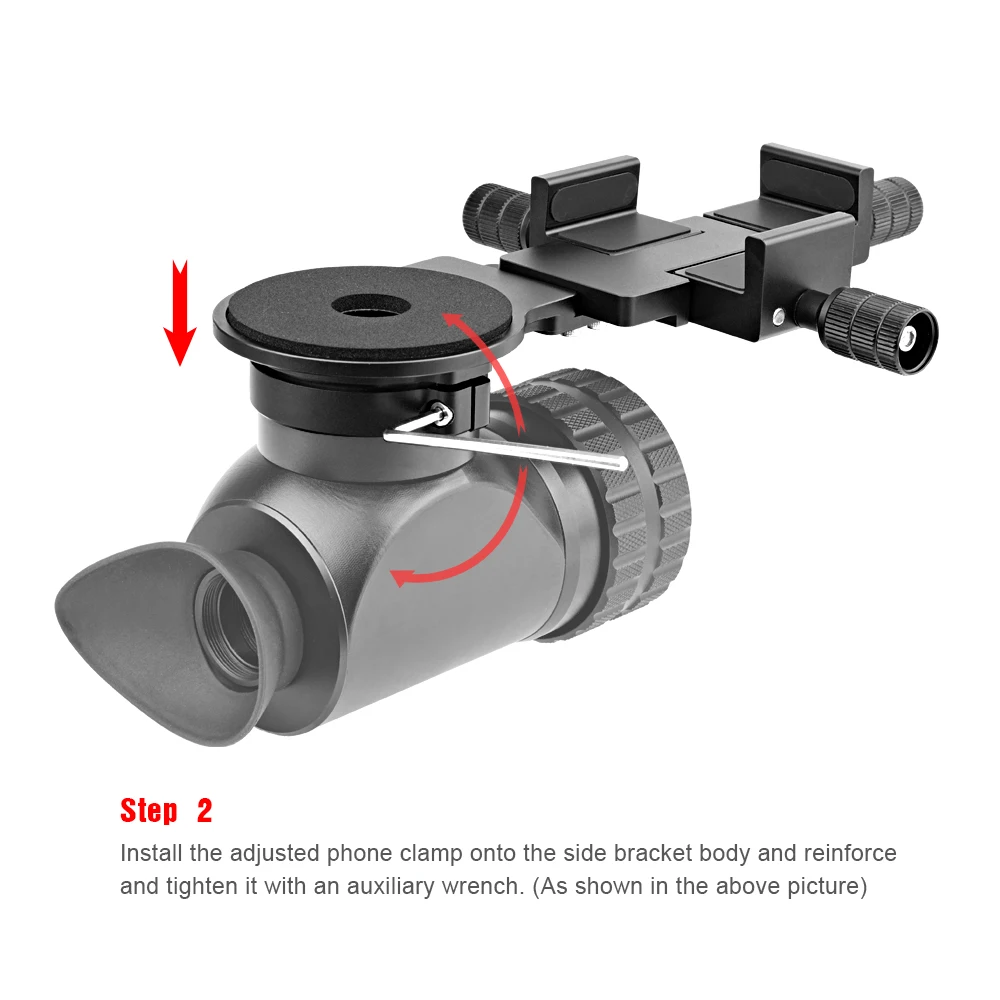 Telescope Smartphone Imaging Side Shot Hunting Camera Mount Fixed Mount For Air Paint Soft Ball Spotting Svbony Outdoor Records