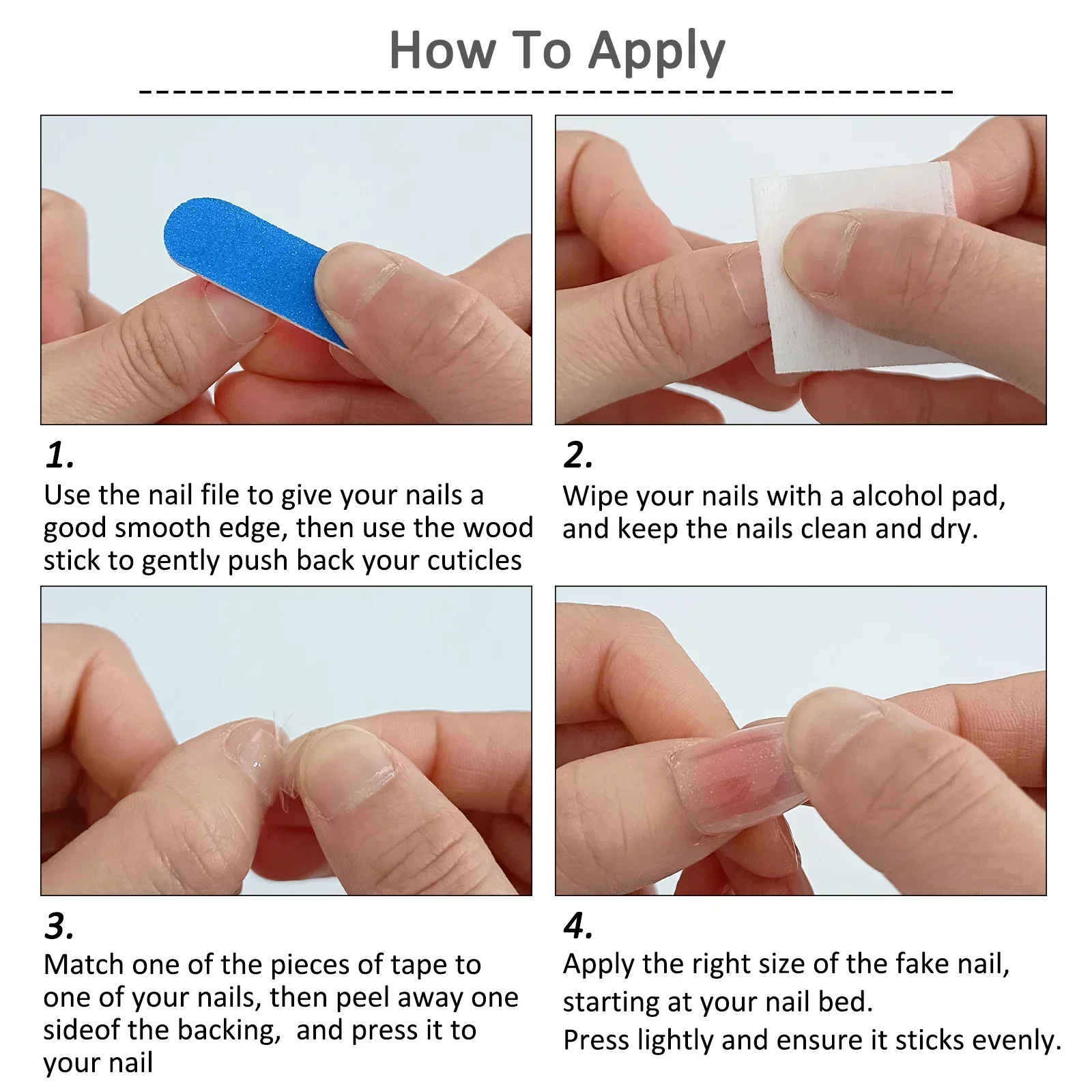 10개입 블랙 숏 핸드메이드 프레스온 네일 페이크 네일 풀커버 하트 메탈릭 느낌 인조 매니큐어 착용 가능한 네일 팁 아트