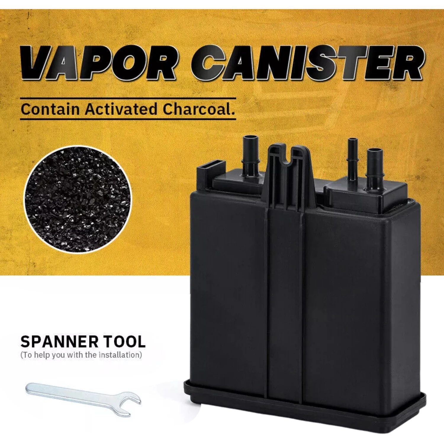 New Evaporative Charcoal Canister 911-149 For 2004-2016 Chevrolet Tahoe GMC Yukon Carbon Canister Solenoid Valves Assembly
