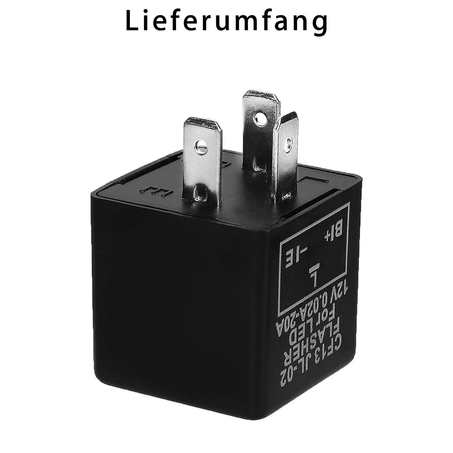 Universial 3 Pin CF13 JL-02 Electronic Car Flasher Relay to Fix LED Light Turn Signal Hyper Flash Blinking Light 12V DC