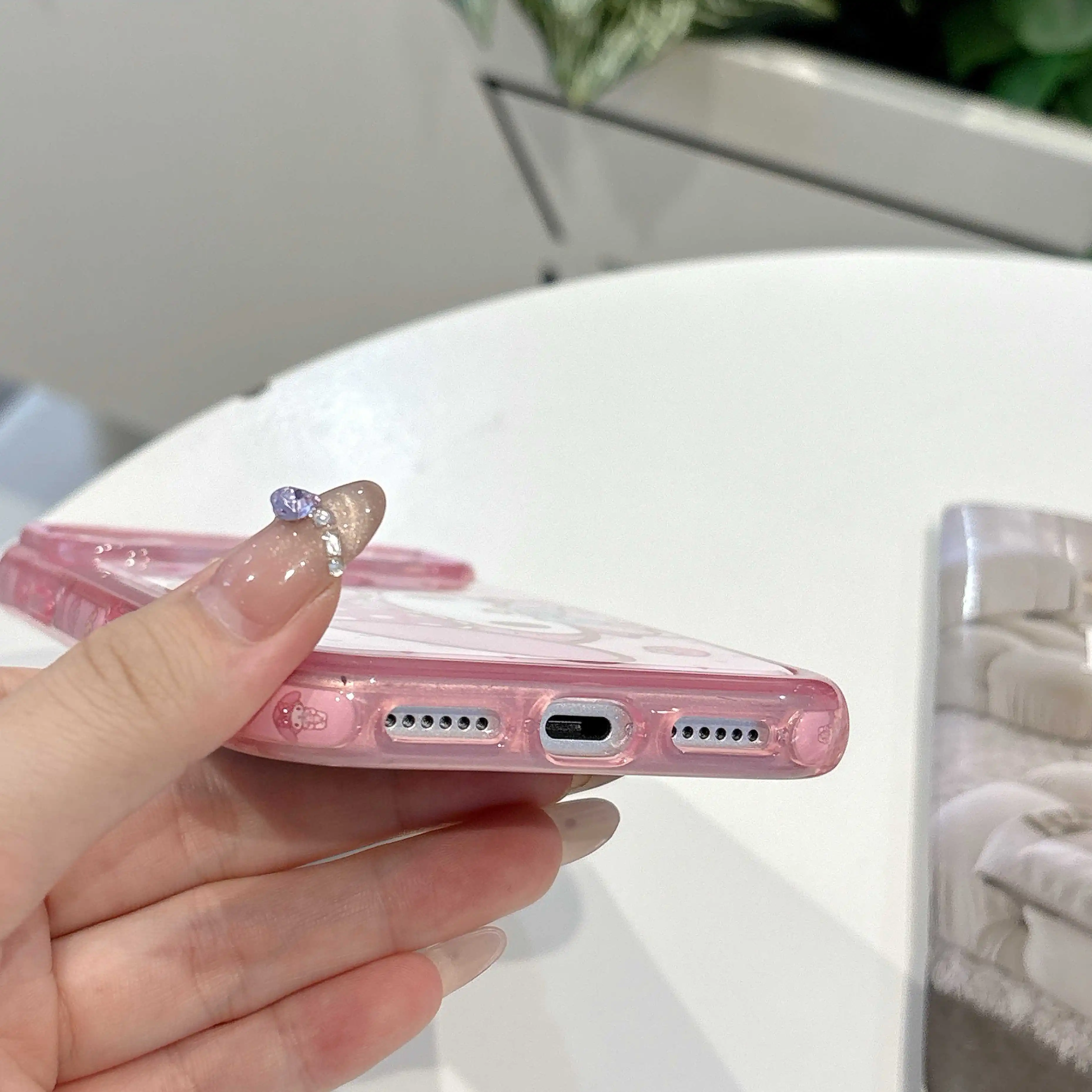 Cute Cartoon Y2K My Melody Mobile Phone Case for IPhone 17 Pro Max 17 Pro 16 Pro Max 17 16 15 Pro Max Phone Case view 5