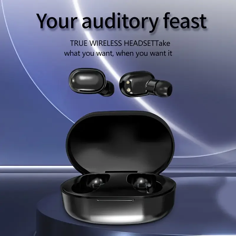 

Small and portable TWS wireless headphones, in-ear wireless headphones with mini earbuds and charging cases are recommended as h