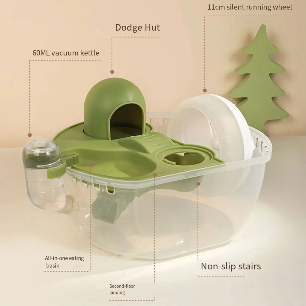 

Клетка для хомяка, переноска для комнат, товары для домашних животных, вместительные уличные аксессуары, многофункциональное удобство