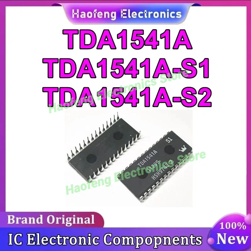 

1PCS/LOT TDA1541A TDA1541 TDA1541A-S1 TDA1541A-S2 DIP-28 IC Chip 100% New Original in stock