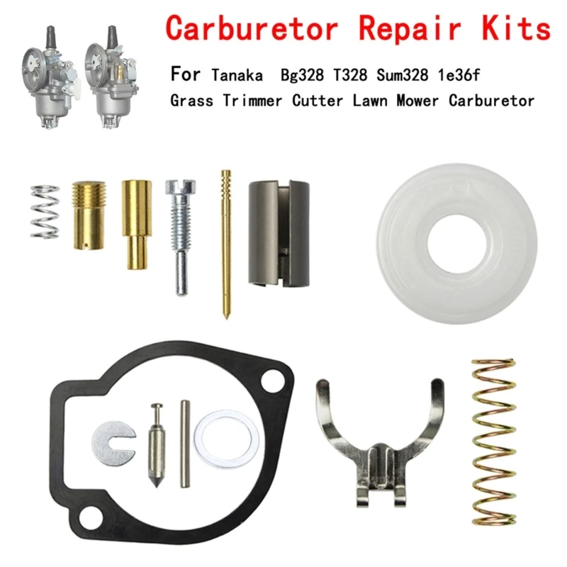 for Bg328 T328 Sum328 1e36f Grass Trimmer Cutter Carburetor Repair Lawn Mower Carburetor Repair Accessories Tools