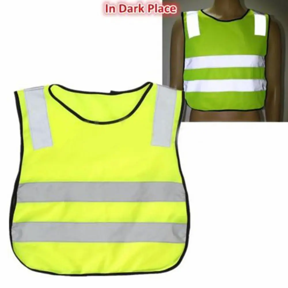 Reflective Vest Children Sanitation Worker Working Clothes Children Cycling Sports Reflective Safety Reflective Jacket Vest