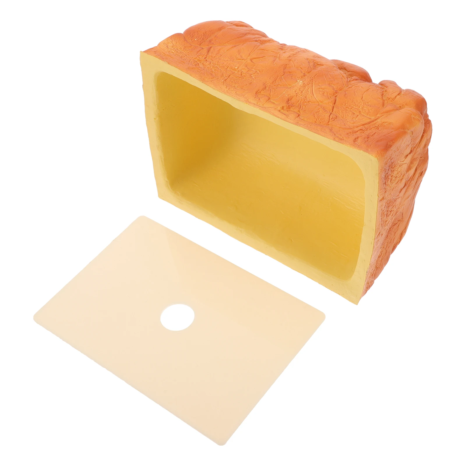 

Retro Tissue Boxes Paper Towel Holder Case Cover Dispenser Soft Foam Bread Style Bedroom Office Living Room Decor