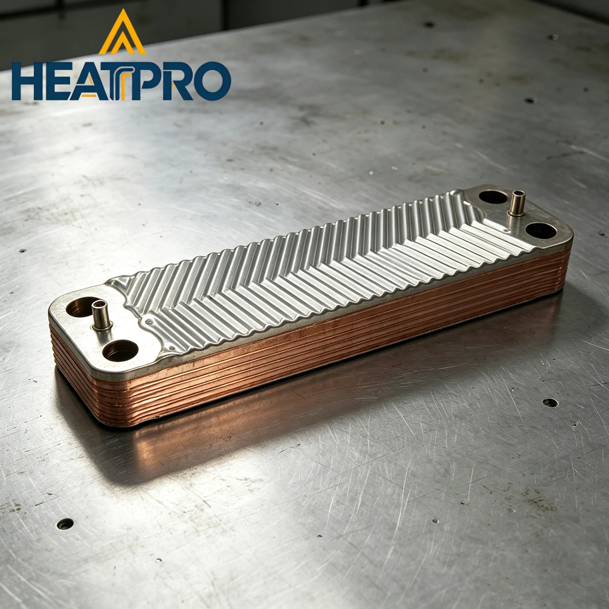 12 Plate Stainless Steel Counterflow Chiller Oil‑Water Heat Exchanger For Home Brewing Beer Wort Cooling & Water Heating System
