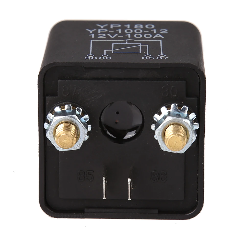 High Current 4 Pin Car Relay 12V 200A Car Truck Motor Automotive Relay Continuous Type Automotive Car Relays Normally Open