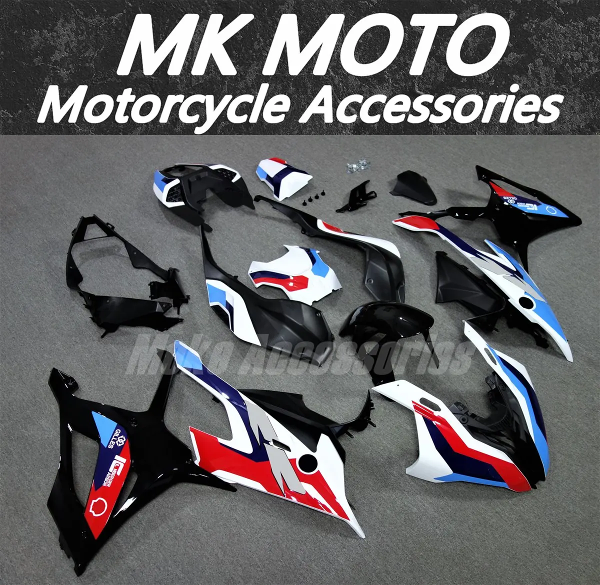 Fairings Kit Fit For M1000RR S1000rr 2019 2020 2021 2022 Bodywork Set 20 21 22 High Quality ABS Injection Blue White Red