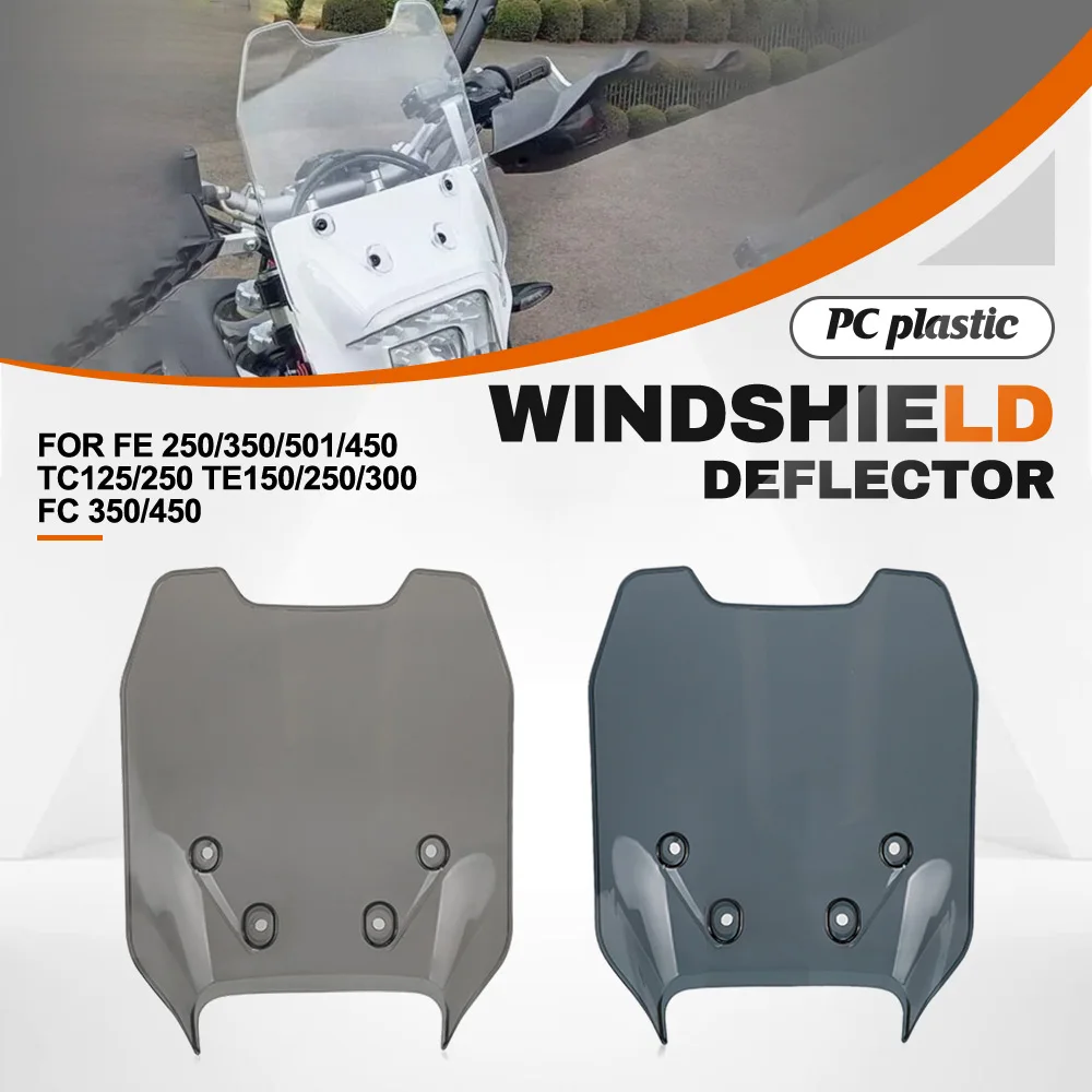 

Дефлектор ветрового стекла для Husqvarna FE 250/350/501/450 TC125/250 TE150/250/300 FC 350/450, аксессуары для ветрового стекла