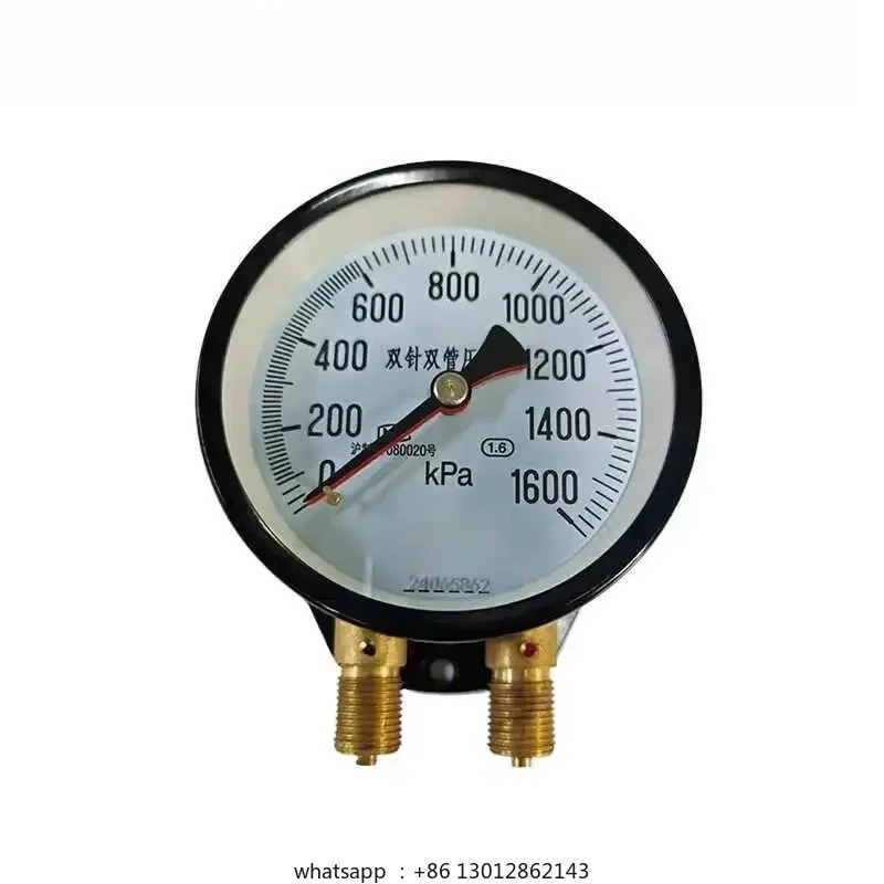 

Double needle double tube pressure gauge YZS-102