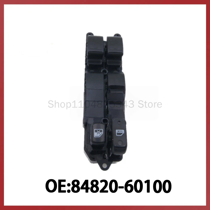 84820-60100 for 98-02 Lexus LX470 Left Drive Glass Lift Switch Window Switch