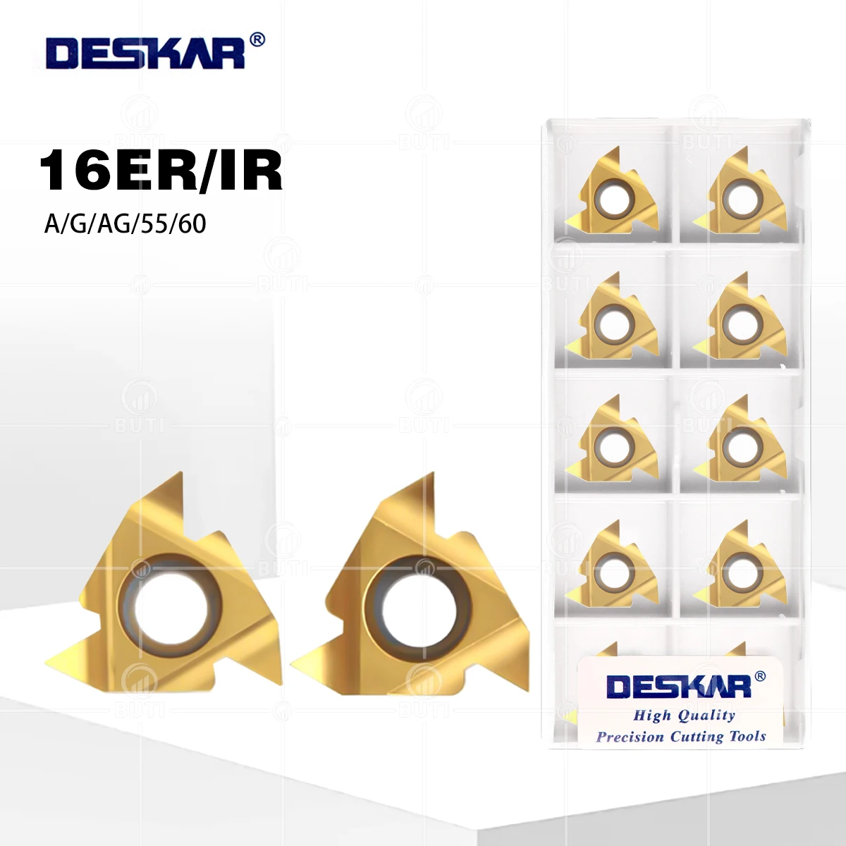 

DESKAR 100% Original 16ER 16IR A55 A60 G55 G60 AG55 AG60 LDC CNC Thread Turning Tool Alloy Wear-resistant Material Processingss