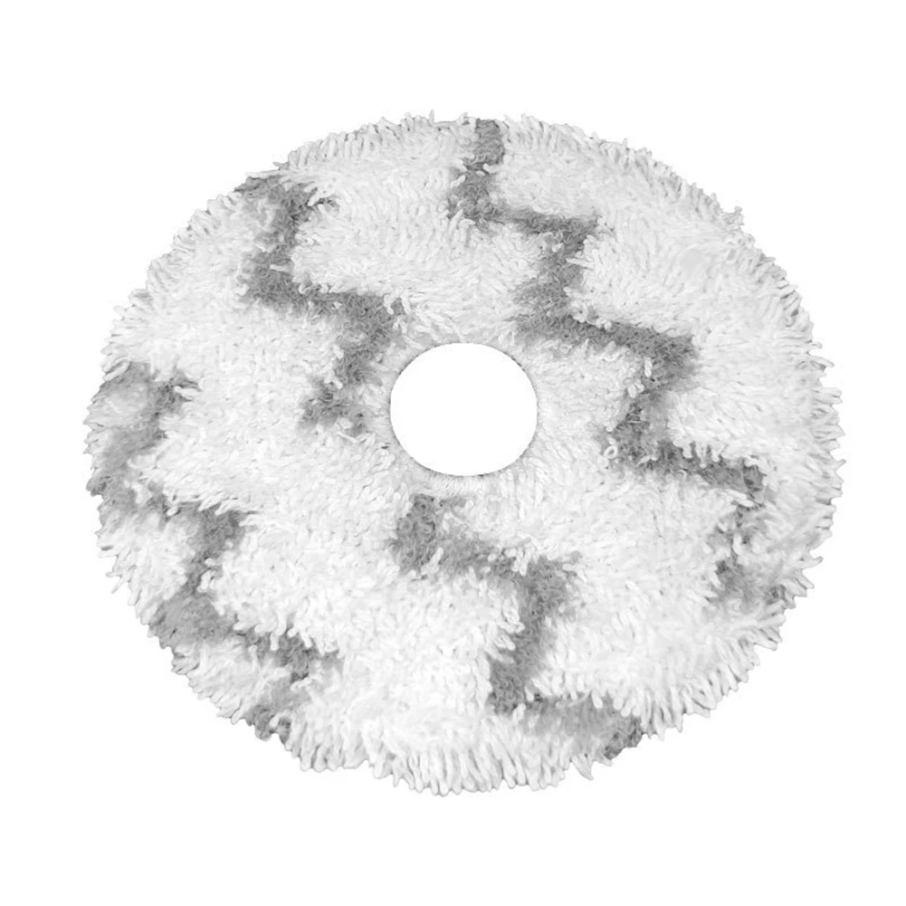 N98R 4 ชิ้นล้างทําความสะอาดได้ Mop ผ้าสําหรับ Xiaomi Roidmi EVA Self-Cleaning Emptying เครื่องดูดฝุ่นหุ่นยนต์ SDJ06RM เปลี่ยน Mop ผ้า
