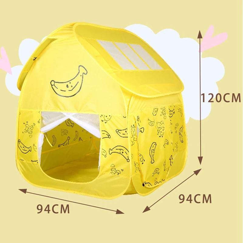 1 Set Opvouwbare Kindertenten Baby Speelhuis Tent Draagbare Kinderen Baby Speelgoed Kleine Tent Tent Spelhuis Tent